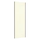 Porta Correr 80cm, Puxador Champagne, Ferragem Prime Kashmir