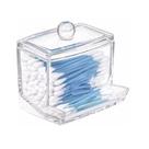 Porta Cotonete Acrílico 9,0x8,5x7,5cm