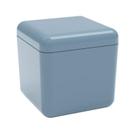 Porta Coza Algodão/Cotonete Cube Azul 208790477 Porta Coza Algodão/Cotonete Cube Azul 208790477