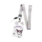 Porta-Crachá/Cartão De Identificação Com Cordão De Pescoço E Pingente Para Meninas - Cinnamoroll,