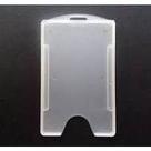 Porta Crachá Rígido Vertical E Horizontal 5 Unidades