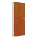 Porta de Aço Duraplac 215x75cm Batente de Aço 12cm Riobras Porta de Aço Duraplac 215x75cm Batente de Aço 12cm Riobras