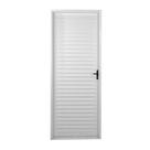 Porta de Aço Laminada 215x65cm Minas Sul MGM Abertura Esquerda Branco Porta de Aço Laminada 215x65cm Minas Sul MGM Abertura Esquerda Branco