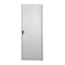 Porta de Aço Laminada 215x65cm Minas Sul Mgm Abertura Esquerda