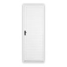 Porta de Aço Laminada 215x75cm Minas Sul MGM Abertura Esquerda Branco Porta de Aço Laminada 215x75cm Minas Sul MGM Abertura Esquerda Branco