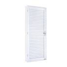 Porta de Aço Laminada Direita Facilità 215cmx76cmx12cm Lucasa