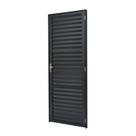 Porta de Aluminio 210x70cm Batente 4cm Ultra Ramassol Abertura Direita