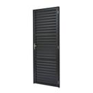 Porta de Aluminio 210x70cm Batente 4cm Ultra Ramassol Abertura Esquerda