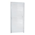 Porta de Alumínio 210x86cm sem Ventilação Super Brilhante Brimak Abertura Esquerda Branco Porta de Alumínio 210x86cm sem Ventilação Super Brilhante Brimak Abertura Esquerda Branco