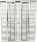 Porta de Aluminio Balcão 6 Folhas Com Fechadura Linha Premium