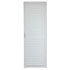 Porta de Alumínio Branco Palheta CMC Modular - Lado Direito - 2.10 (A) X 0.70 (L)