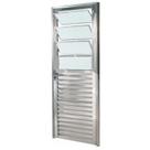 Porta de Alumínio Brilhante de Cozinha Basculante CMC Modular - Lado Direito - 2.10 (A) X 0.80 (L)