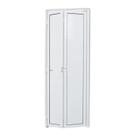 Porta de Alumínio Camarão 210x70cm Brilhante Linha 25 Brimak Abertura Direita