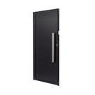 Porta de Alumínio Lambri 210x100cm Batente 4cm Ultra Ramassol Abertura Direita
