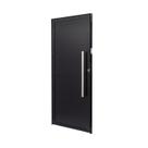 Porta de Alumínio Lambri 210x90cm Batente 4cmultra Ramassol Abertura Esquerda