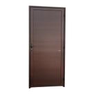 Porta de Alumínio Lambril Super 210cm x 80cm Brimak Abertura Esquerda Corten Porta de Alumínio Lambril Super 210cm x 80cm Brimak Abertura Esquerda Corten