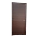 Porta de Alumínio Lambril Super 210cm x 90cm Brimak Abertura Esquerda Corten Porta de Alumínio Lambril Super 210cm x 90cm Brimak Abertura Esquerda Corten