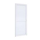 Porta de Aluminío Laminada 215x75cm Riobras Branco Porta de Aluminío Laminada 215x75cm Riobras Branco