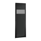 Porta de Alumínio para Sauna 70x190cm Abertura Direita Kazan Preto