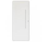 Porta de Alumínio Pivotante 220x120cm com Puxador Linha Project MGM Abertura Direita Branco Porta de Alumínio Pivotante 220x120cm com Puxador Linha Project MGM Abertura Direita Branco