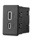 Porta de Carregamento USB ANODZU USB-C para Cadillac GMC Chevy