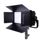 Porta de celeiro Aputure NOVA P600c para painel de LED Porta de celeiro Aputure NOVA P600c para painel de LED