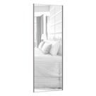 Porta De Correr 80cm Com Espelho, Puxador Champagne
