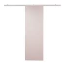 Porta De Correr Branco Prime Com Kit Alumínio Branco - 210x80