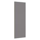 Porta de Correr Closet 80cm com Puxador Perfil Inox e Kit Ferragem Prime Luciane Móveis