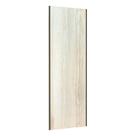 Porta De Correr Closet 80cm Inox Sem Kit Ferragem Crema