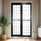 Porta de Correr de Aço 215x160cm Pantografica Grade Quadrada Ideal Crv Esquadrias Abertura Esquerda Porta de Correr de Aço 215x160cm Pantografica Grade Quadrada Ideal Crv Esquadrias Abertura Esquerda