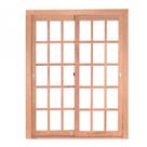 Porta de Correr Madeira 216CMX140CMX12CM PE621 Esel Marrom