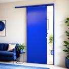 Porta de Correr Suspensa 210x80cm Lambril Dir L.25 Brimak Abertura Direita