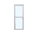 Porta de escritorio com vidro 210x80 aluminio branco Porta de escritorio com vidro 210x80 aluminio branco