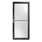 Porta de escritorio com vidro 210x80 aluminio preto lado direito Porta de escritorio com vidro 210x80 aluminio preto lado direito