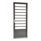 Porta de Giro Divisão Horizontal em Aço 217 x 87 x 12 cm Direita Belfort Sasazaki