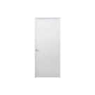 Porta de Giro Lambril em Alumínio Branco Caribe Max 215x70x6cm Direita Jap