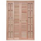Porta de Madeira Balção de Correr 213x200cm com Batente 14cm Ewk 472 Rondosul Porta de Madeira Balção de Correr 213x200cm com Batente 14cm Ewk 472 Rondosul
