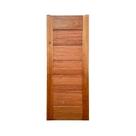 Porta de Madeira BBB Linha Econômica Maciça Cedro Arana Casmavi