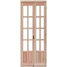 Porta de Madeira Camarão 213x74cm com Marco e Batente 14cm Ewk P24 Rondosul Abertura Direita