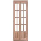 Porta de Madeira Camarão 213x84cm com Marco e Batente 14cm Ewk P24 Rondosul Abertura Esquerda