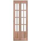 Porta de Madeira Camarão 213x94cm com Marco e Batente 14cm Ewk P24 Rondosul Abertura Esquerda