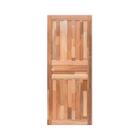 Porta de Madeira Folha 210CMX80CMX3CM PE801 Pop Esel Marrom