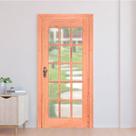 Porta de Madeira Folha 210CMX90CMX3CM PE15 Esel Marrom