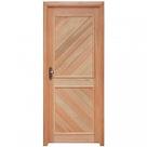 Porta de Madeira Lambril 213x84cm com Batente 9,4cm Ewk P12 M30 Rondosul Abertura Direita