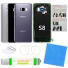 Porta de substituição da tampa de vidro traseira para Galaxy S8 Porta de substituição da tampa de vidro traseira para Galaxy S8