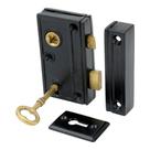 Porta de tela estreita Rim Lock A29 Hardware, encosto de 1 3/8"