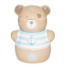 Porta Dente/Cacho/Primeiro Bracelete - Urso Pirata