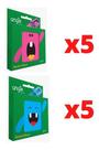 Porta Dentes Infantil Kit Com 10 - Album Dental Standard
