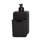 Porta Detergente com Dosador 600 ml Com Suporte Para Esponja Rattan Porta Detergente com Dosador 600 ml Com Suporte Para Esponja Rattan